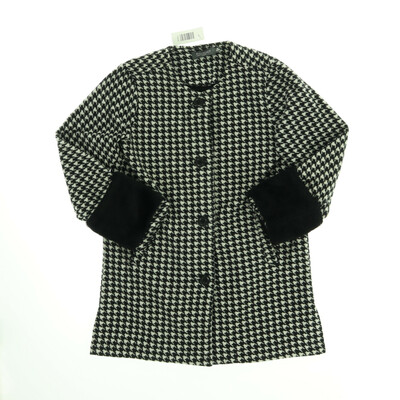 Coercion London fekete/fehér kabát