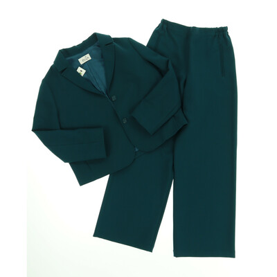 NIU kékes zöld nadrág kosztüm