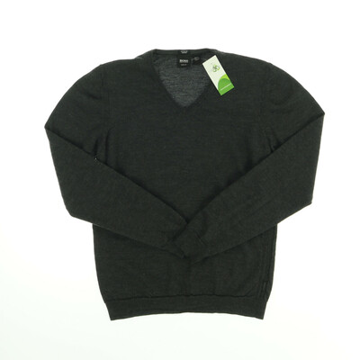Hugo Boss szürke pulóver / slim fit /