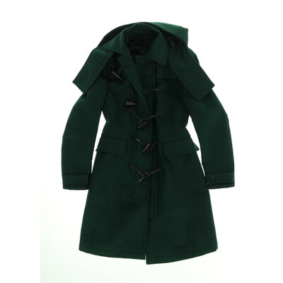 Burberry zöld duffle kabát  