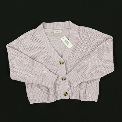 Only lila kötött kardigán