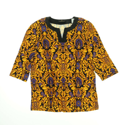 Alfredo Pauly színes félhosszú ujjú felső