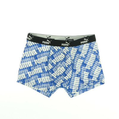 Puma kék/fehér boxer alsó