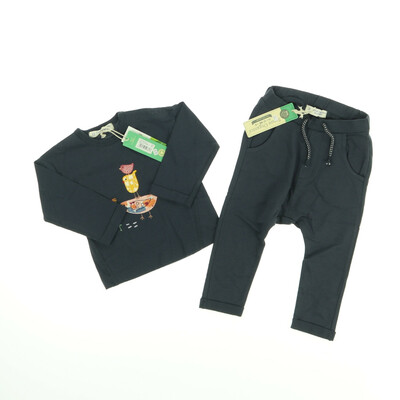 Sense Organics kék baby szett (80)