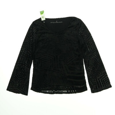 Pfeffinger  fekete hosszú ujjú felső