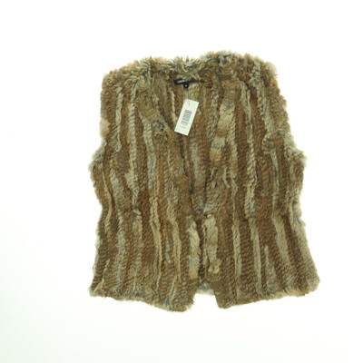 Oakwood barna szőrme mellény ( nyúl szőr )