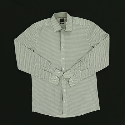 Olymp fekete/fehér ing  ( body fit )