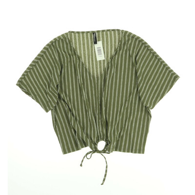 Jean Pascal khaki rövid ujjú felső