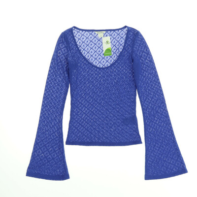 Monki kék hosszú ujjú felső