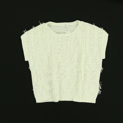 Gerry Weber fehér finomkötött rövid ujjú felső