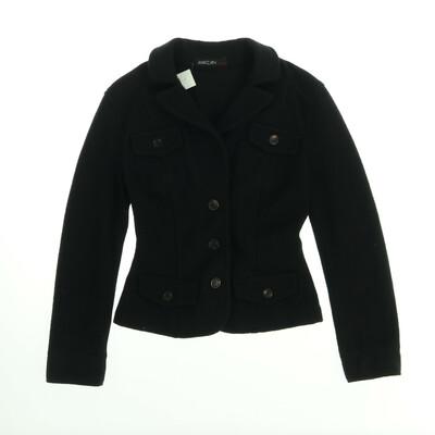 Marc Cain fekete gyapjú blézer