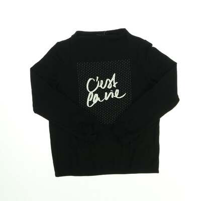 Street One fekete hosszú ujjú felső