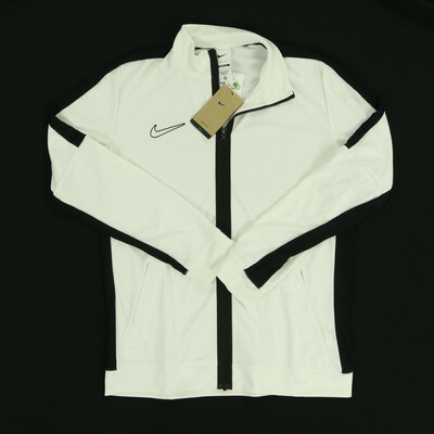 Nike fehér cipzáros pulóver / slim fit /