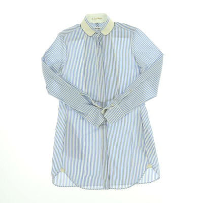 Le Sarte Pettegole kék/fehér csíkos hosszított ing