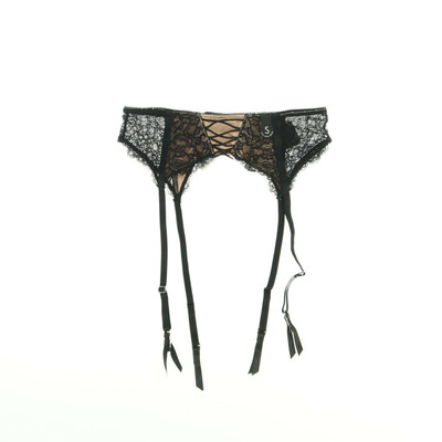 Censored fekete harisnyatartó