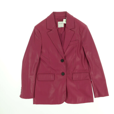 Bershka lila műbőr blézer