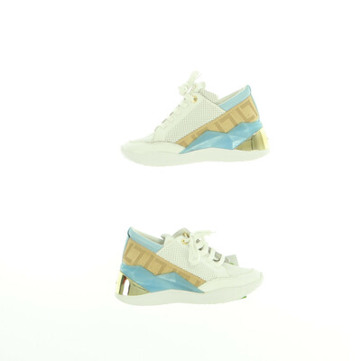 Luz da Lua színes telitalpú cipő