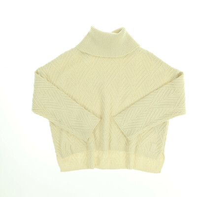 Comma bézs kötött pulóver