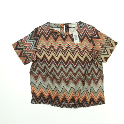 Rick Cardona színes rövid ujjú felső