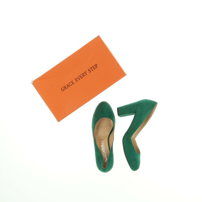 Castanere zöld magassarkú cipő