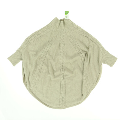 Alfa bézs kötött félhosszú ujjú felső