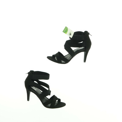 Graceland fekete magassarkú szandál