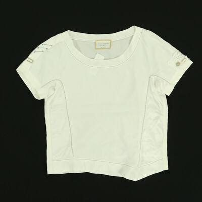 Elisa Cavaletti fehér rövid ujjú felső