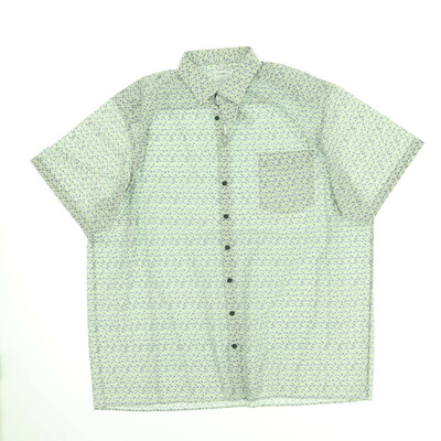 Olymp kék/zöld/fehér ing