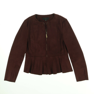 Zara bordó művelúr kabát