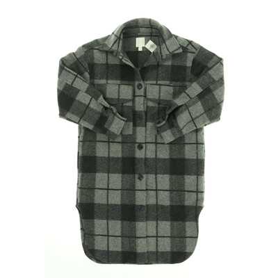 H&M szürke oversize  ingkabát