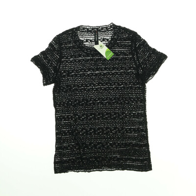 Marc Cain fekete rövid ujjú blúz