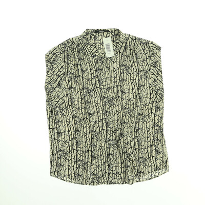 Someday. bézs/fekete ujjatlan blúz