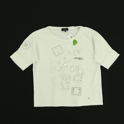 Monari fehér rövid ujjú felső