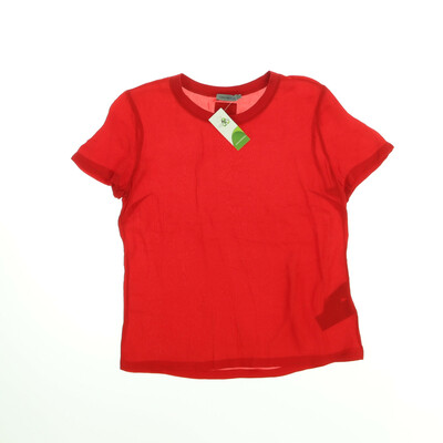 Calvin Klein Jeans piros rövid ujjú blúz