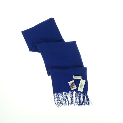 Pashmina kék sál