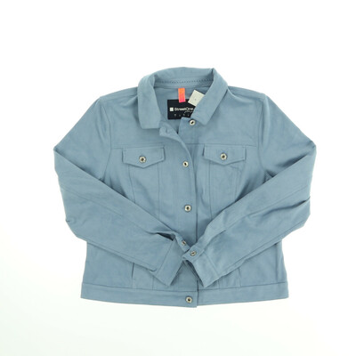 Street One kék művelúr kabát