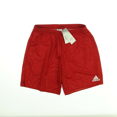 Adidas piros sport rövidnadrág