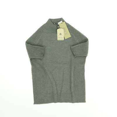 Jobis Collection szürke finomkötött rövid ujjú felső