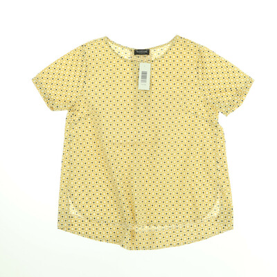 Blickfang sárga rövid ujjú blúz