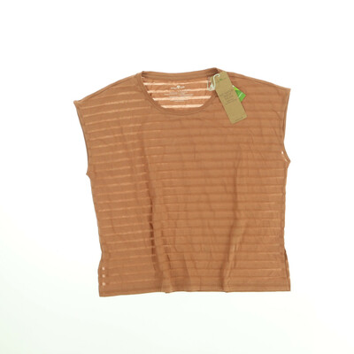 Grüne Erde barna rövid ujjú felső