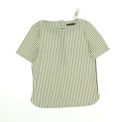 Minimum fehér/fekete rövid ujjú blúz