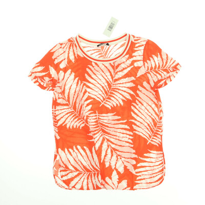 Marc Aurel narancssárga/fehér rövid ujjú felső