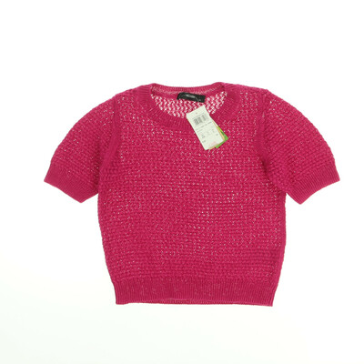 Hallhuber pink kötött rövid ujjú felső