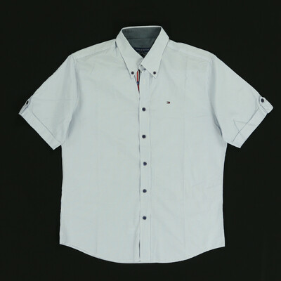 Tommy Hilfiger kék/fehér csíkos ing