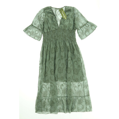 Nostalgia Italy khaki egész ruha