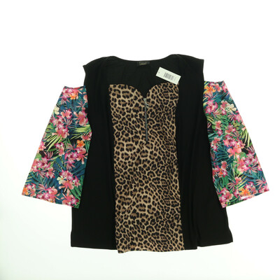 Maloo színes félhosszú ujjú felső