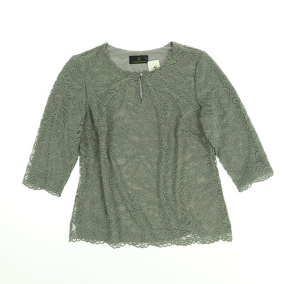 Alfredo Pauly szürke csipkés blúz