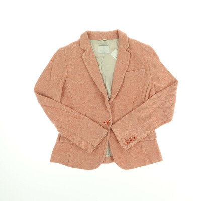 Madeleine narancssárga/fehér blézer