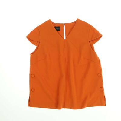 Madeleine narancssárga rövid ujjú felső