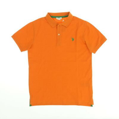 U.S. Polo Assn. narancssárga ingpóló